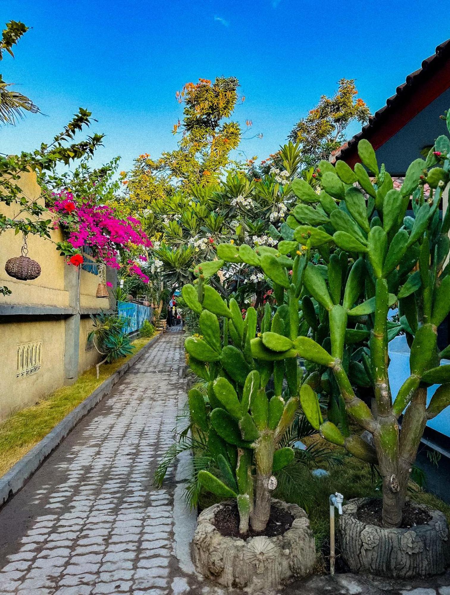 Creative Bungalow Beach Front Gili Trawangan Esterno foto